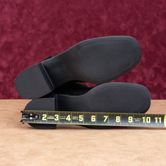 Steve Madden Women Romney Black Leather Western Festival Pull On Boots sz 8.5 - Picture 5 of 8